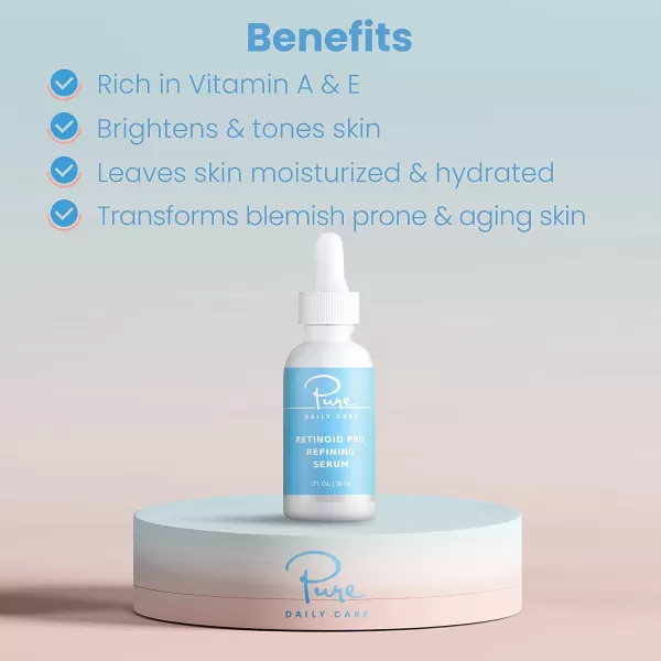 Retinoid Pro Refining Serum  RetinolAlternative Vitamin E Vitamin C Professional Clean Beauty Facial Skincare