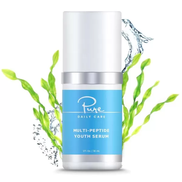 MultiPeptide Youth Serum  Moisturizing Anti Aging Advanced Peptide Serum Targets Wrinkles Fine Lines Firming