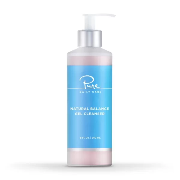 Pure Daily Care Natural Balance Gel Cleanser 8 Oz  Gentle Refreshing ClinicalGrade Clean Beauty Daily Cleanser2 Ounce Pack of 1