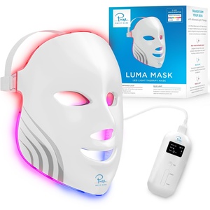 image:imagePure Daily Care Luma Mask LED Skincare Device for Face  Red Blue amp NearInfrared Modes  Adjustable HandsFree Desigs  All Skin Types