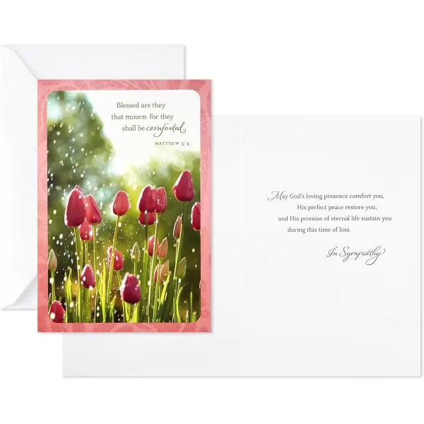 Dayspring Assorted Religious Sympathy Cards Christian Prayers 16 Cards and EnvelopesSympathy Cards 12 Ct