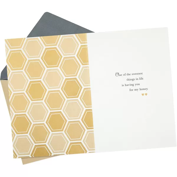 Hallmark Anniversary Card Love Card Romantic Birthday Card This Kind of LoveHoneybees