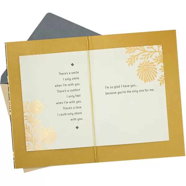 Hallmark Anniversary Card Love Card Romantic Birthday Card This Kind of LoveOnly One for Me