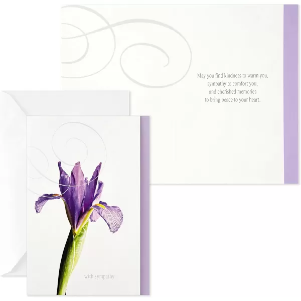 Hallmark Assorted Sympathy Cards Flowers 12 Cards and EnvelopesSympathy Cards