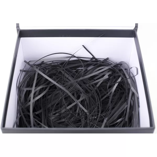 Hallmark Medium Gift Box with Lid and Shredded Paper Fill Gray 7 inch Box for Weddings Graduations Birthdays Fathers Day Groomsmen Gifts All OccasionCoal