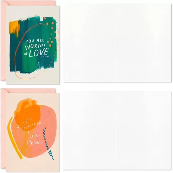 Hallmark Morgan Harper Nichols Blank Cards Assortment 16 Cards and EnvelopesMHN Blank Notes