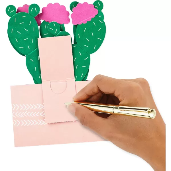 Hallmark Paper Wonder Pop Up Card Potted Cactus for Mothers Day Birthday Thinking of You Congrats Get Well Appreciation Any OccasionPop Up  Potted Cactus