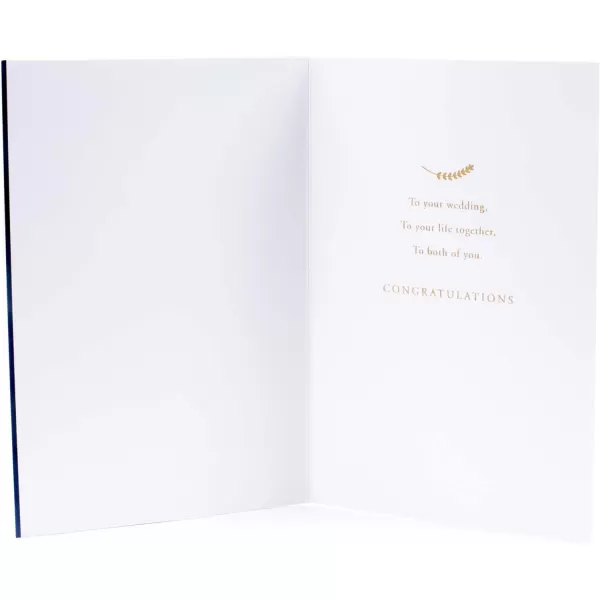 Hallmark Signature Wedding Card To Both of YouNavy Blue