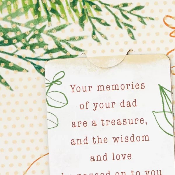 Hallmark Sympathy Card for Loss of Dad Wisdom and LoveWisdom and Love