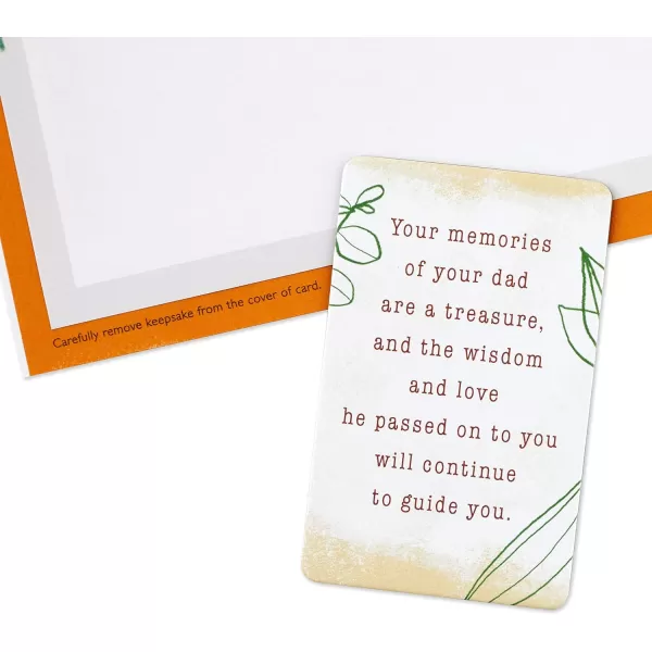 Hallmark Sympathy Card for Loss of Dad Wisdom and LoveWisdom and Love