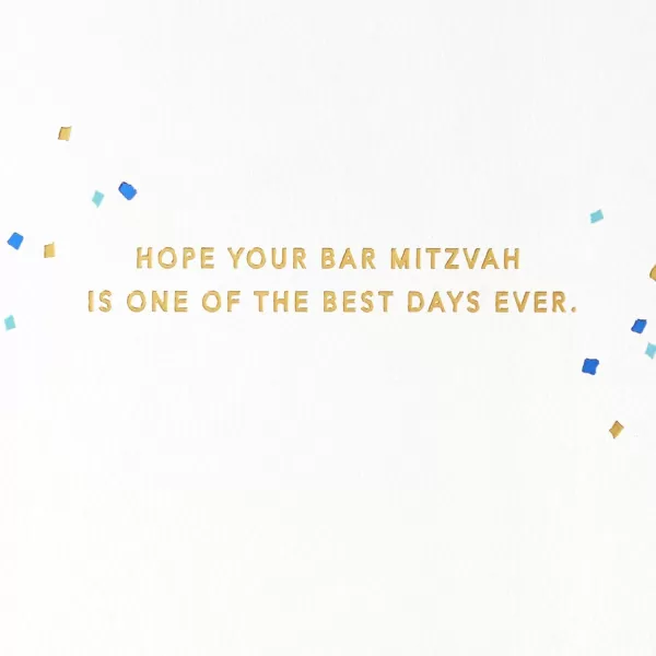 Hallmark Tree of Life Bar Mitzvah Card HamsaBest Day Ever