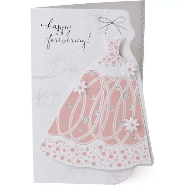 Hallmark Wedding Shower Card Dress