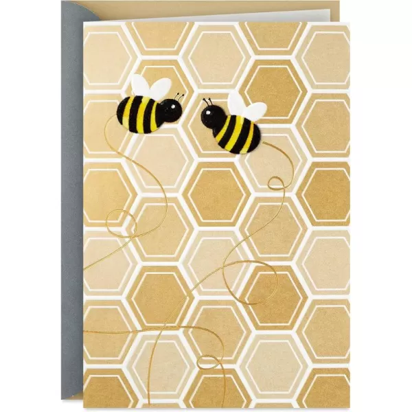 Hallmark Anniversary Card Love Card Romantic Birthday Card This Kind of LoveHoneybees