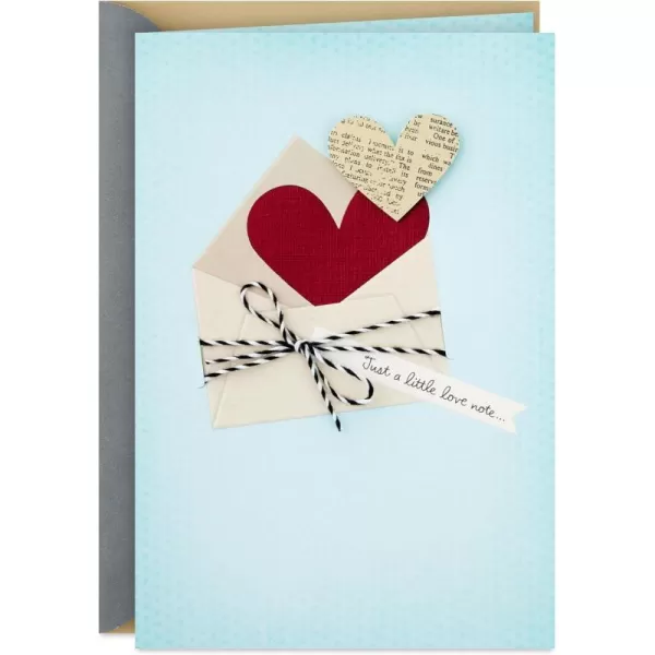 Hallmark Anniversary Card Love Card Romantic Birthday Card This Kind of LoveLove Note