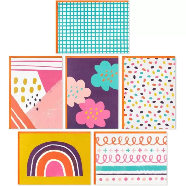 Hallmark Morgan Harper Nichols Blank Cards Assortment 16 Cards and EnvelopesModern Doodles