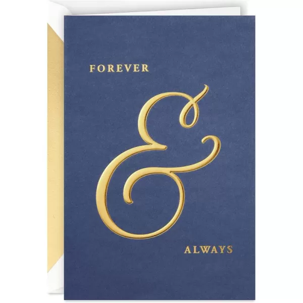 Hallmark Signature Love Card Time FliesForever  Always