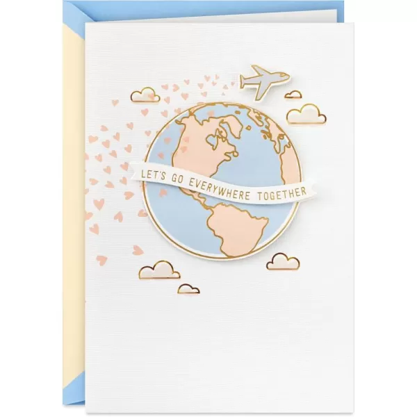 Hallmark Signature Love Card Time FliesTravel