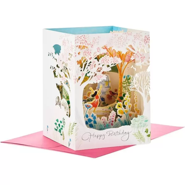 Hallmark Signature Pop Up Mothers Day Card or Birthday Card for Women Her Wife ButterflyPop Up  Beautiful Day