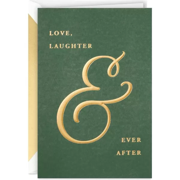 Hallmark Signature Wedding Card To Both of YouEver After