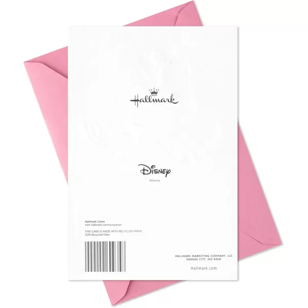 Hallmark Anniversary Card Love Card Romantic Birthday Card for Women Youre the OneDisney  Our Fairy Tale