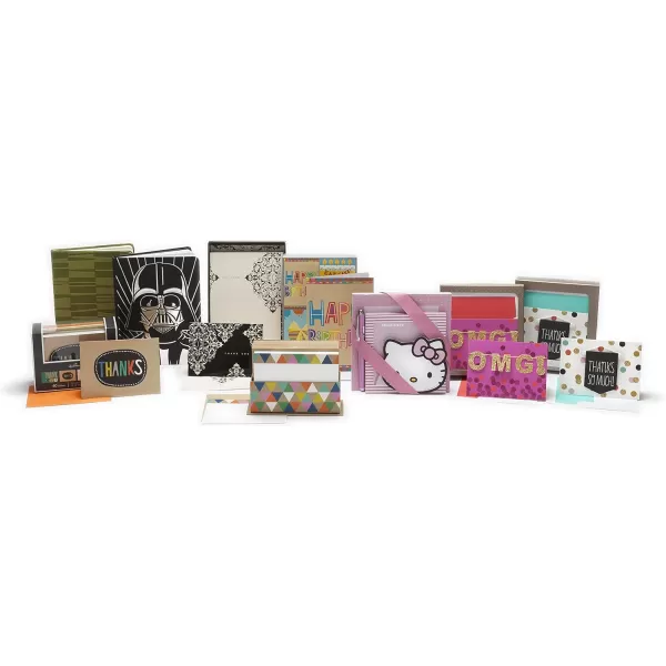 Hallmark Boxed Thank You and Blank Cards Assortment Four Assorted Designs 40 Note Cards and Envelopes 5WDN2066