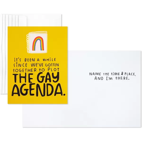 Hallmark Good Mail Pack of 2 Pride Cards or Friendship Cards Loud ProudLoud  Proud