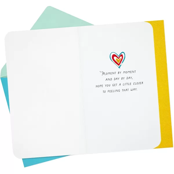 Hallmark Signature Blank Card RainbowGonna Be OK