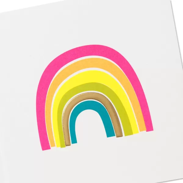 Hallmark Signature Blank Card RainbowRainbow