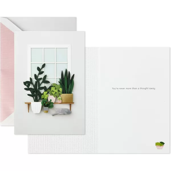 Hallmark Signature Thinking of You Card House PlantsHouse Plants