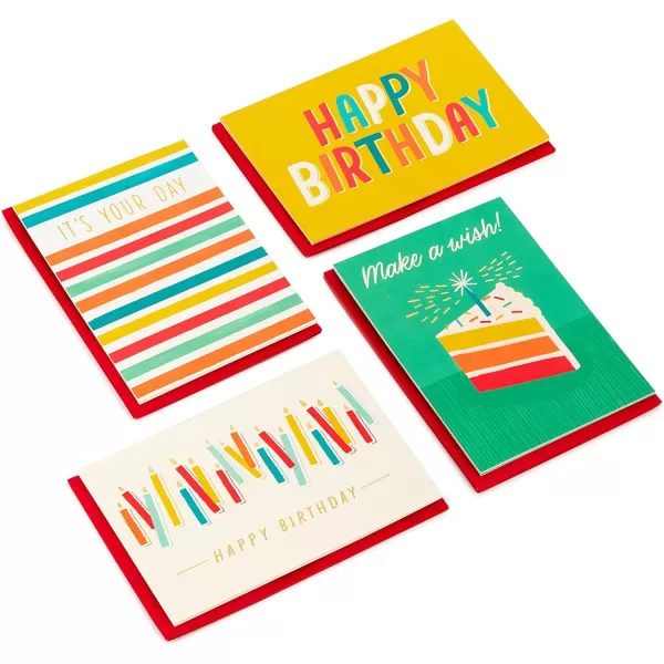 Hallmark Spiritual Birthday Card Assortment 36 Cards with Envelopes 6 Designs Blessed BirthdayMake a Wish