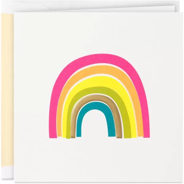 Hallmark Signature Blank Card RainbowRainbow