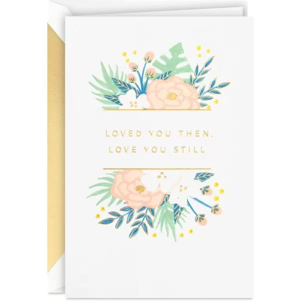 Hallmark Signature Love Card My Heart is Wherever You Are for Husband Wife Boyfriend Girlfriend SpouseLoved You Then  Love You Still