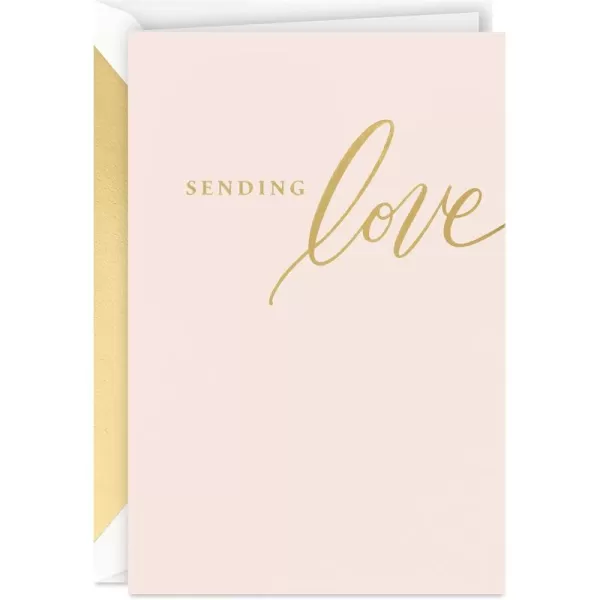 Hallmark Signature Sympathy Card Encouragement Card Thinking of You Card Sending LoveSending Love