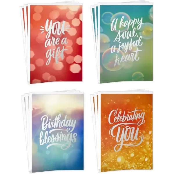 Hallmark Spiritual Birthday Card Assortment 36 Cards with Envelopes 6 Designs Blessed BirthdayFaith Assortment