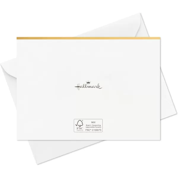 Hallmark 2024 Graduation Thank You Cards 40 Thank You Notes with Envelopes Gold Graduation Cap2024  Gold Foil Thank You Notes