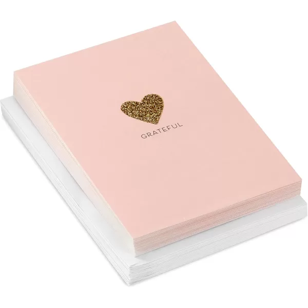 Hallmark Blank Cards Grateful Heart 20 Cards with Envelopes