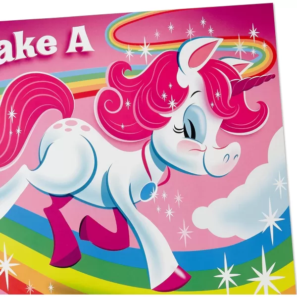 Hallmark Jumbo Pop Up Birthday Card for Kids UnicornsUnicorns