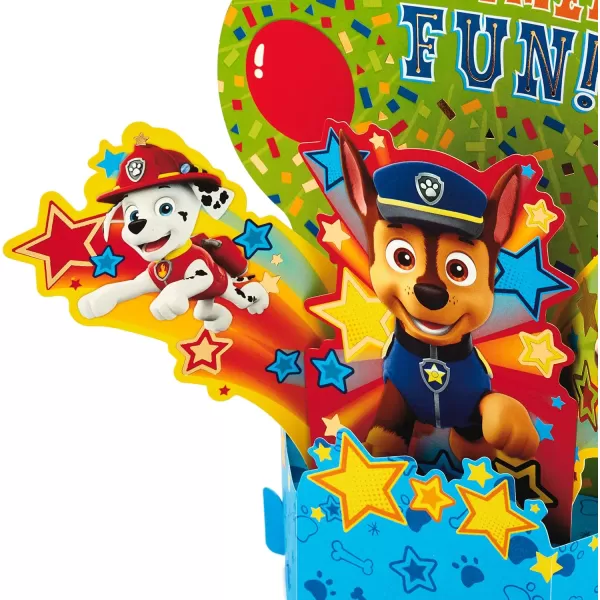 Hallmark Paper Wonder Pop Up Birthday Card for Kids Paw Patrol