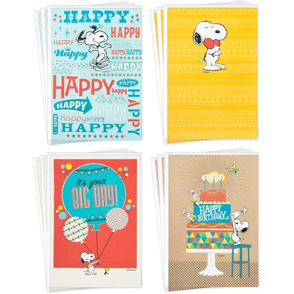 Hallmark Peanuts Blank Cards Assortment 70th Anniversary 40 Note Cards with EnvelopesGreeting Card Birthday Cards Snoopy