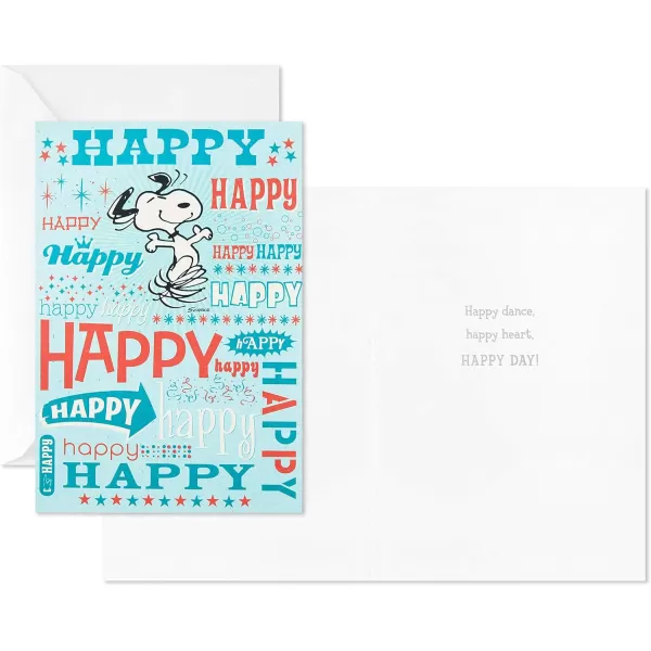 Hallmark Peanuts Blank Cards Assortment 70th Anniversary 40 Note Cards with EnvelopesGreeting Card Birthday Cards Snoopy