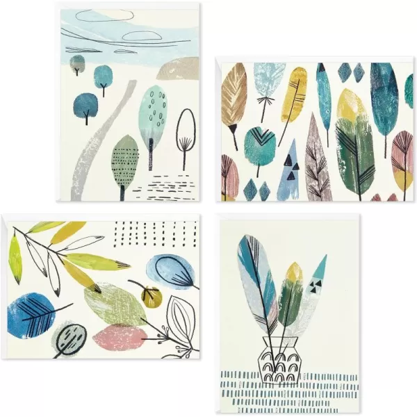 Hallmark Blank Cards Assortment Nature Prints 48 Cards with EnvelopesBlank Card Assortment