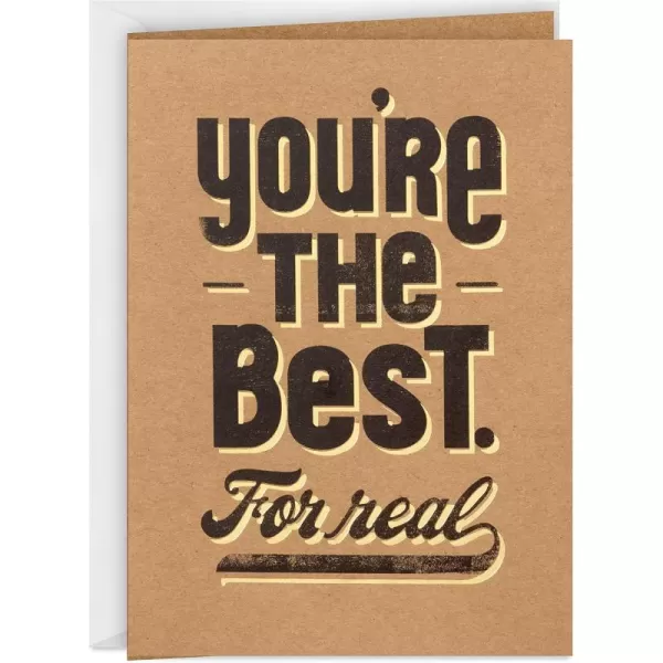 Hallmark Blank Cards Youre the Best 20 Cards with Envelopes