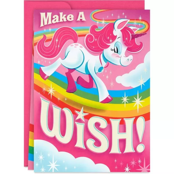 Hallmark Jumbo Pop Up Birthday Card for Kids UnicornsRainbows  Unicorns