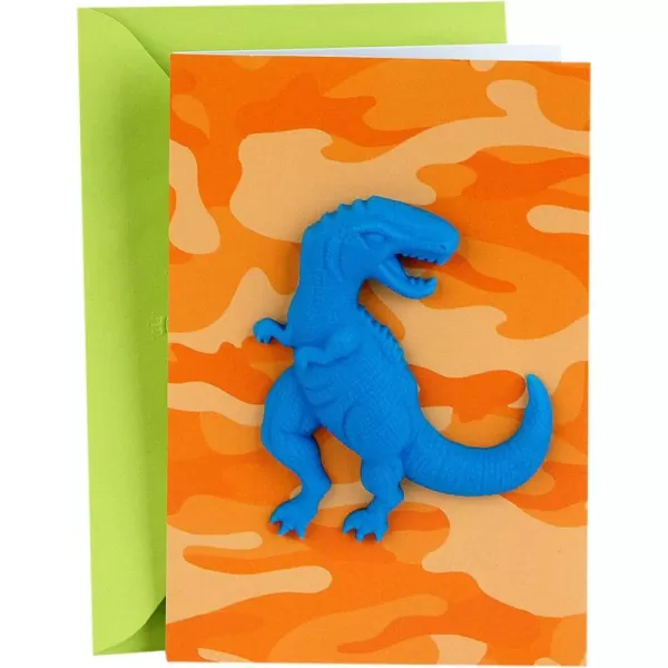 Hallmark Signature Birthday Card for Boy T Rex