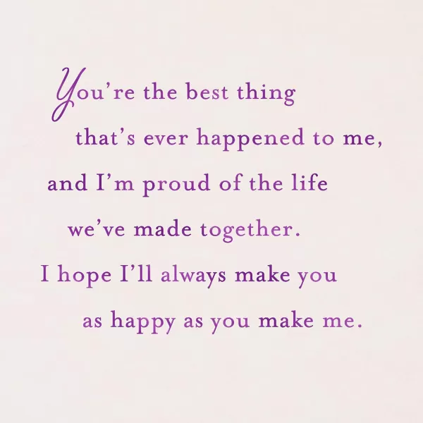 Hallmark Anniversary Card Love Card Romantic Birthday Card You Amaze MeBest Thing That Ever Happened to Me