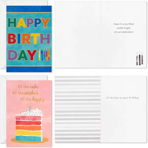 Hallmark Bulk Birthday Card Assortment 72 Cards with Envelopes for Kids Adults Coworkers Employees