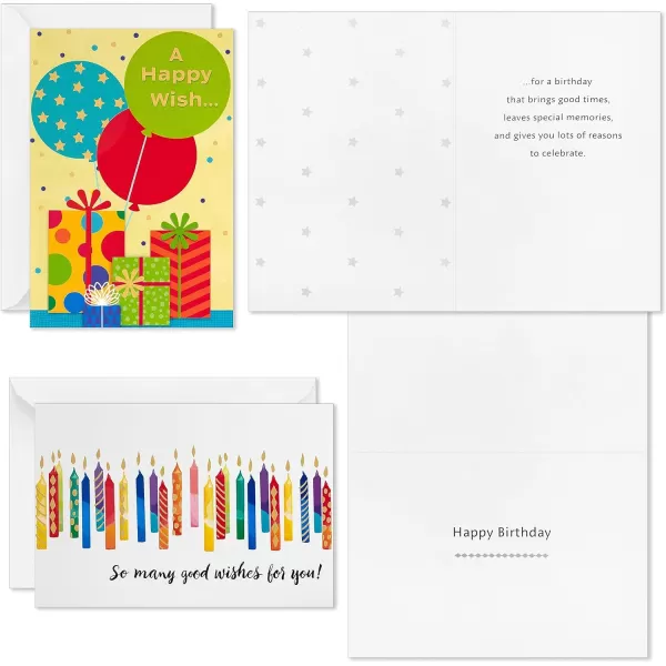 Hallmark Bulk Birthday Card Assortment 72 Cards with Envelopes for Kids Adults Coworkers Employees