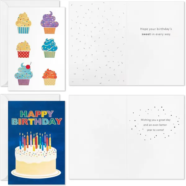 Hallmark Bulk Birthday Card Assortment 72 Cards with Envelopes for Kids Adults Coworkers Employees