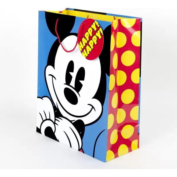 Hallmark Disney 15quot Extra Large Gift Bag with Tissue Paper Mickey Mouse for Birthdays Kids Parties or Any Occasion