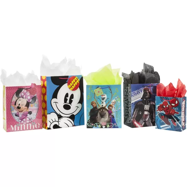 Hallmark Disney 15quot Extra Large Gift Bag with Tissue Paper Mickey Mouse for Birthdays Kids Parties or Any Occasion